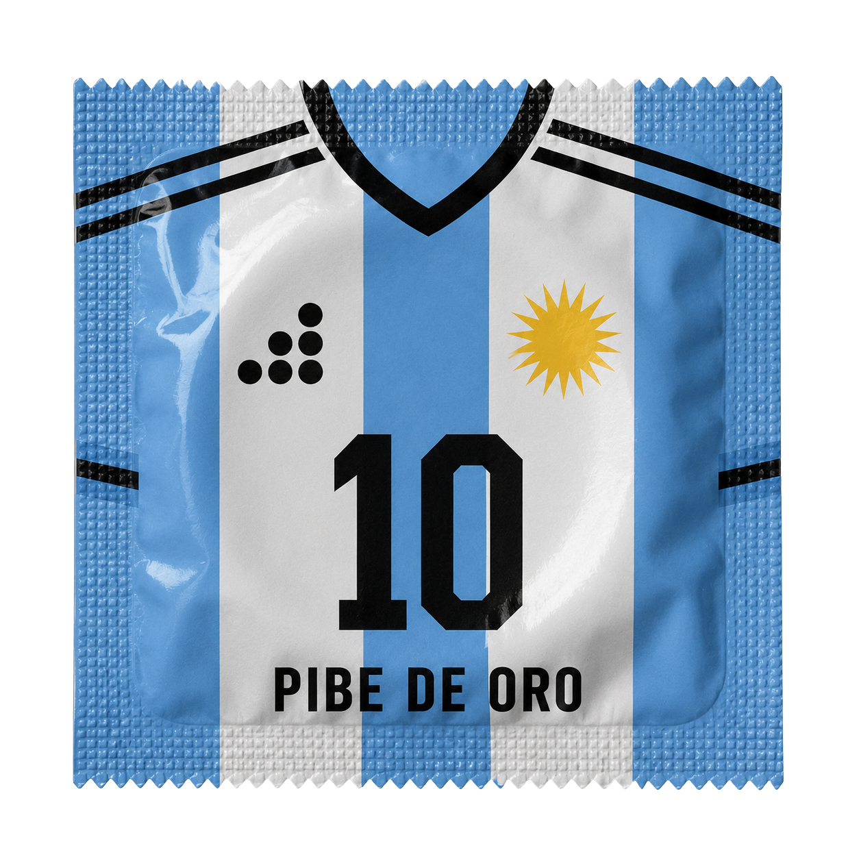Envoltorio PreservatiGold selección Argentina